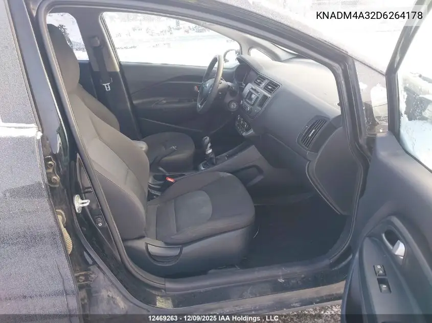 KNADM4A32D6264178 2013 Kia Rio Ex/Lx/Lx+/Sx