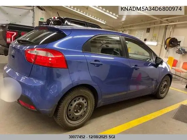 KNADM5A34D6800974 2013 Kia Rio Lx