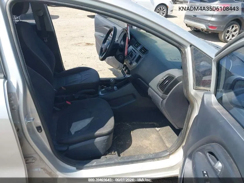 KNADM4A35D6108443 2013 Kia Rio Lx