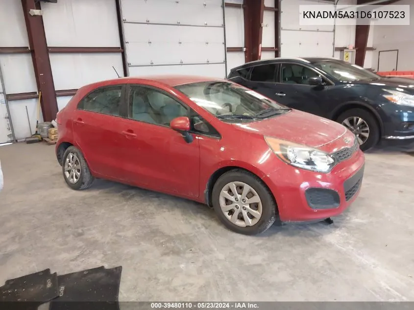 KNADM5A31D6107523 2013 Kia Rio Lx