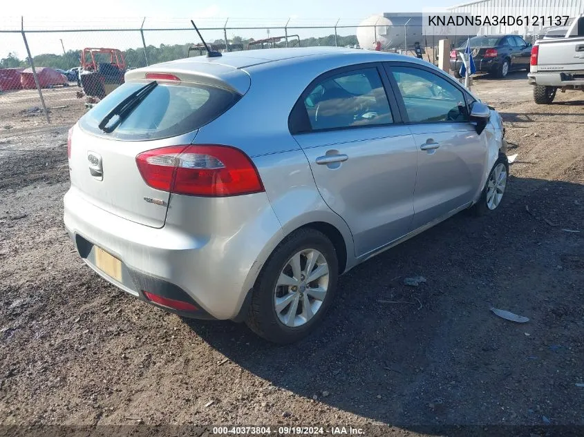 KNADN5A34D6121137 2013 Kia Rio Ex