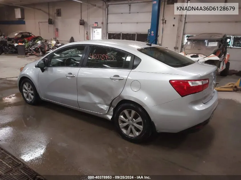 KNADN4A36D6128679 2013 Kia Rio Ex