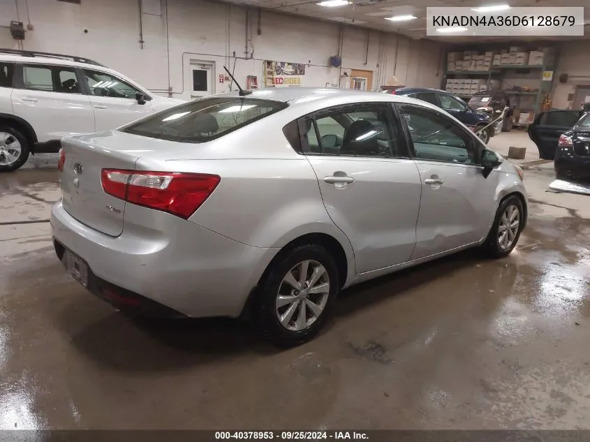 KNADN4A36D6128679 2013 Kia Rio Ex