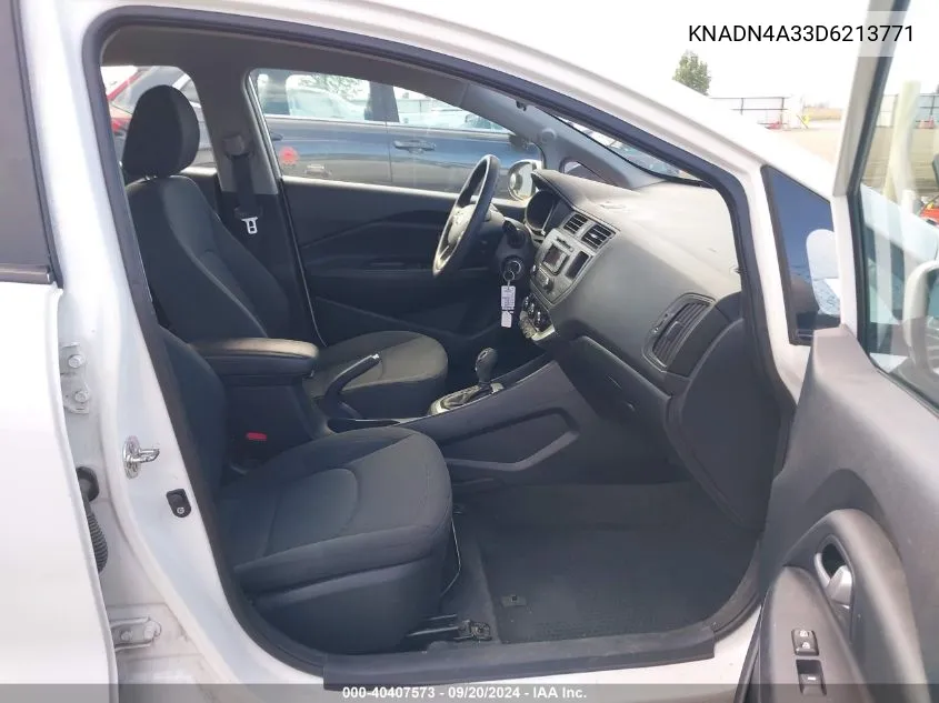 KNADN4A33D6213771 2013 Kia Rio Ex