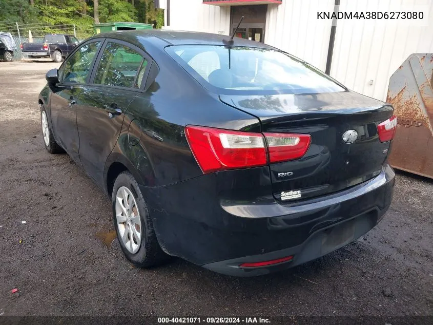 KNADM4A38D6273080 2013 Kia Rio Lx