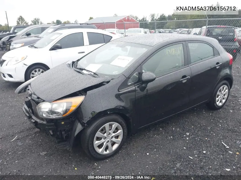 KNADM5A37D6156712 2013 Kia Rio Lx