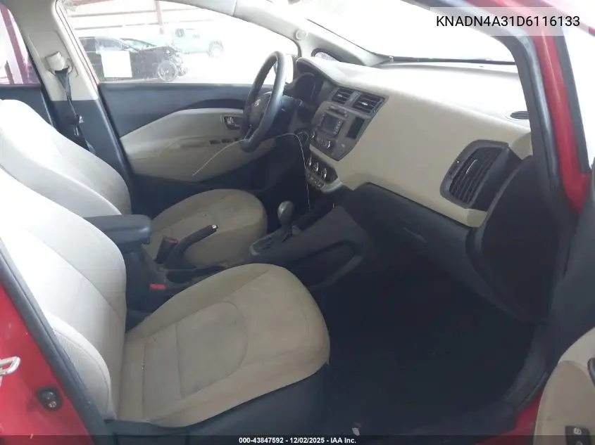 KNADN4A31D6116133 2013 Kia Rio Ex