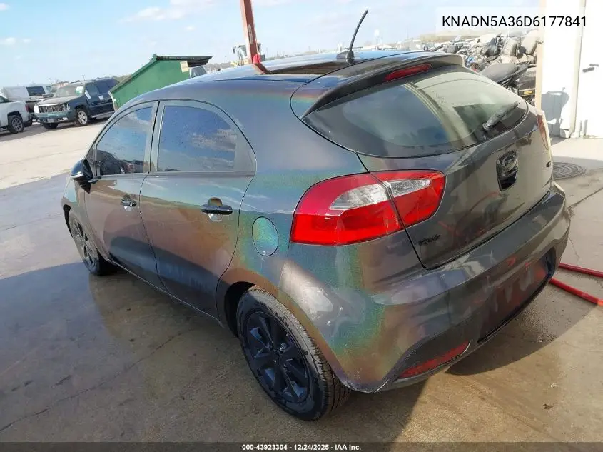 KNADN5A36D6177841 2013 Kia Rio Ex