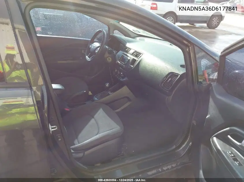 KNADN5A36D6177841 2013 Kia Rio Ex