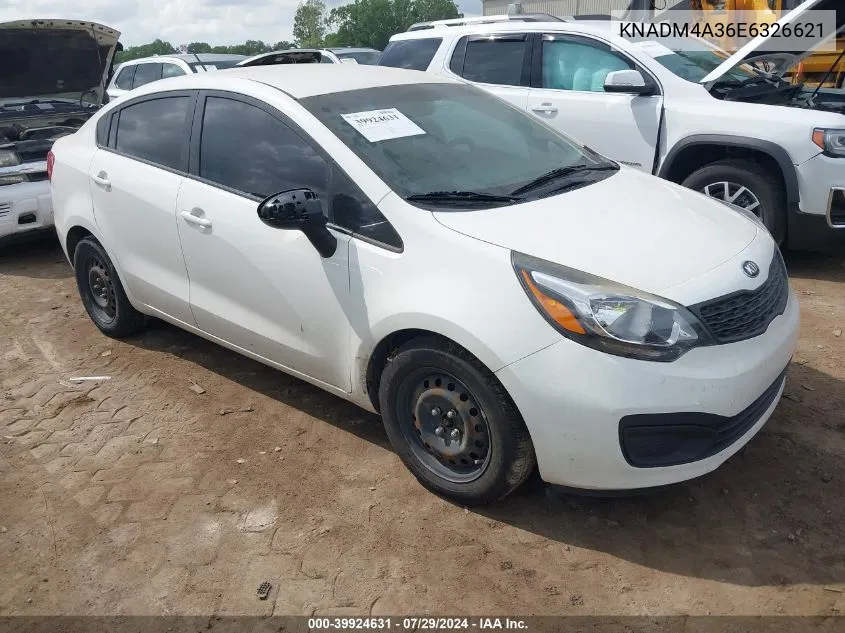 KNADM4A36E6326621 2014 Kia Rio Lx