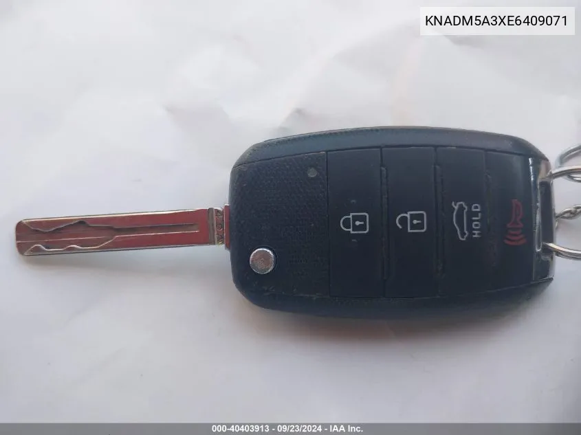 KNADM5A3XE6409071 2014 Kia Rio Lx