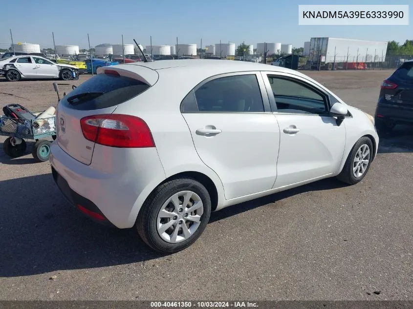 KNADM5A39E6333990 2014 Kia Rio Lx