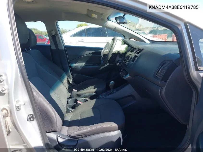 KNADM4A38E6419785 2014 Kia Rio Lx