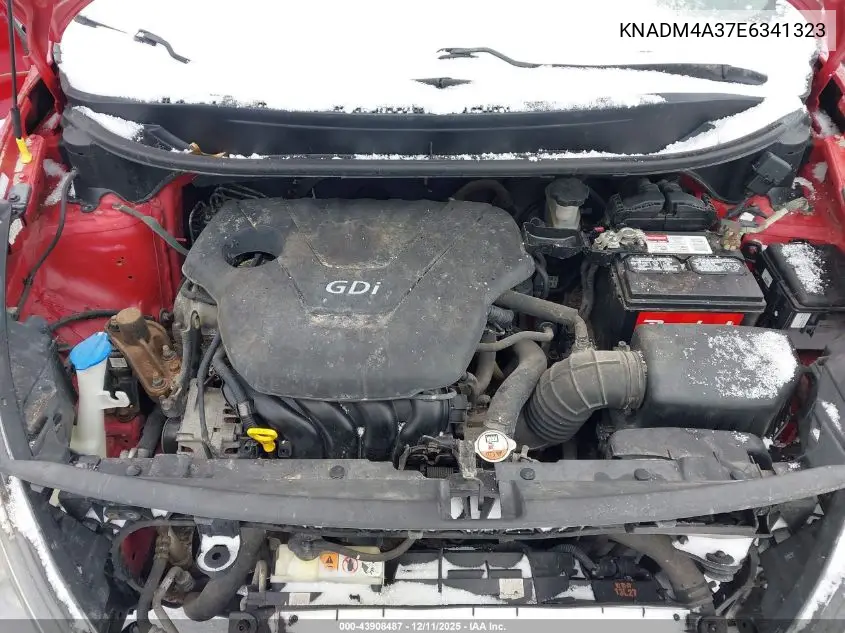 KNADM4A37E6341323 2014 Kia Rio Lx