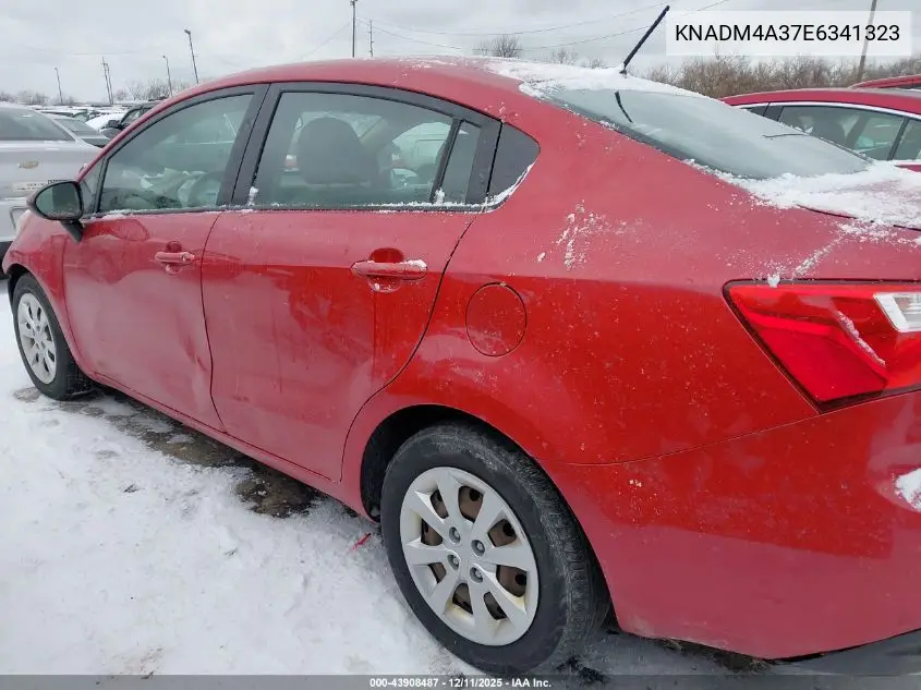 KNADM4A37E6341323 2014 Kia Rio Lx