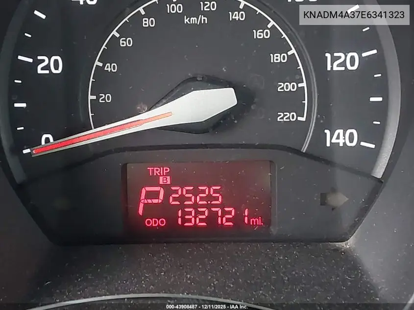 KNADM4A37E6341323 2014 Kia Rio Lx