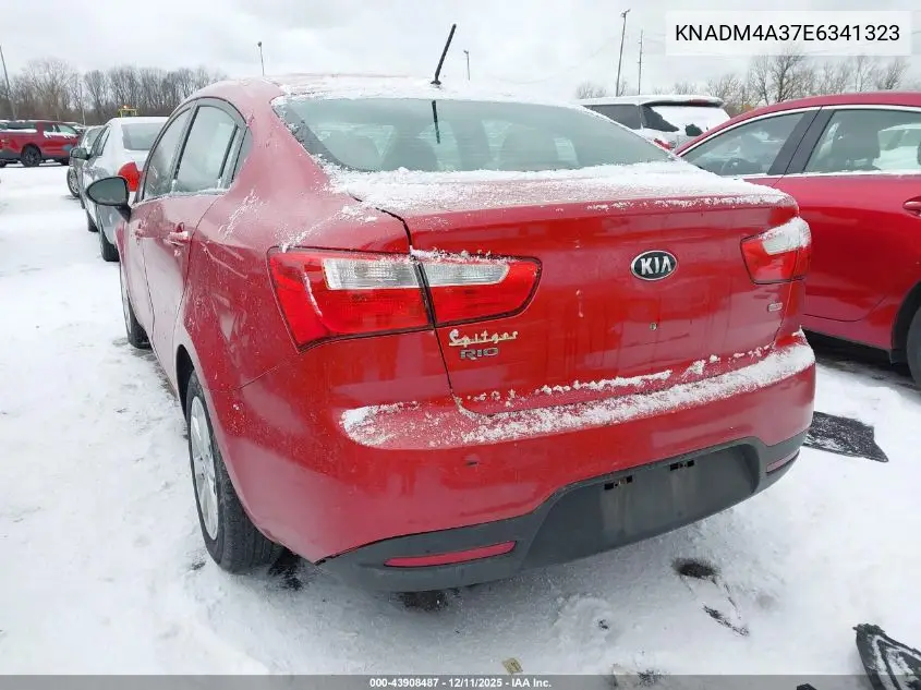 KNADM4A37E6341323 2014 Kia Rio Lx