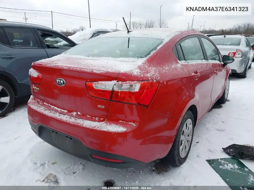 KNADM4A37E6341323 2014 Kia Rio Lx