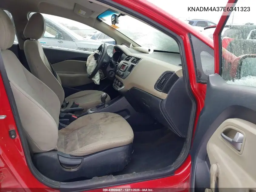 KNADM4A37E6341323 2014 Kia Rio Lx