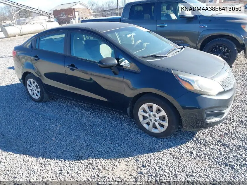 KNADM4A38E6413050 2014 Kia Rio Lx