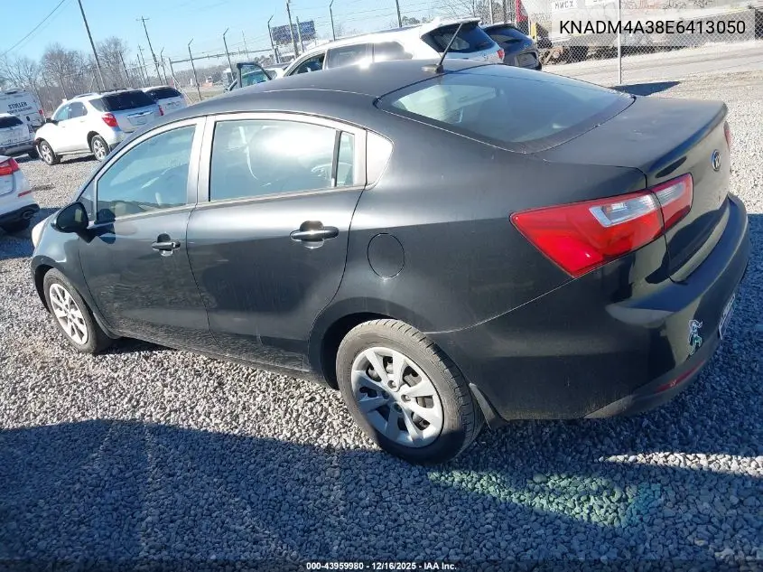 KNADM4A38E6413050 2014 Kia Rio Lx