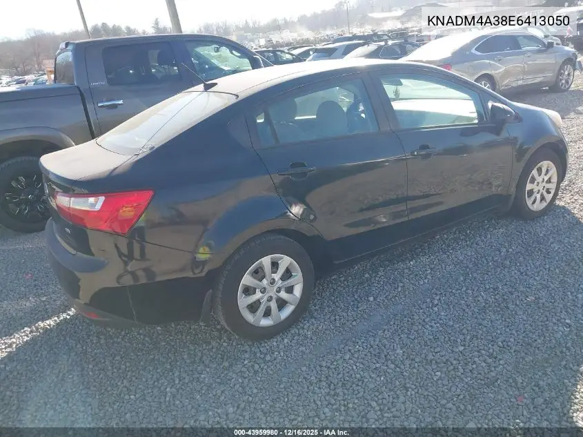 KNADM4A38E6413050 2014 Kia Rio Lx