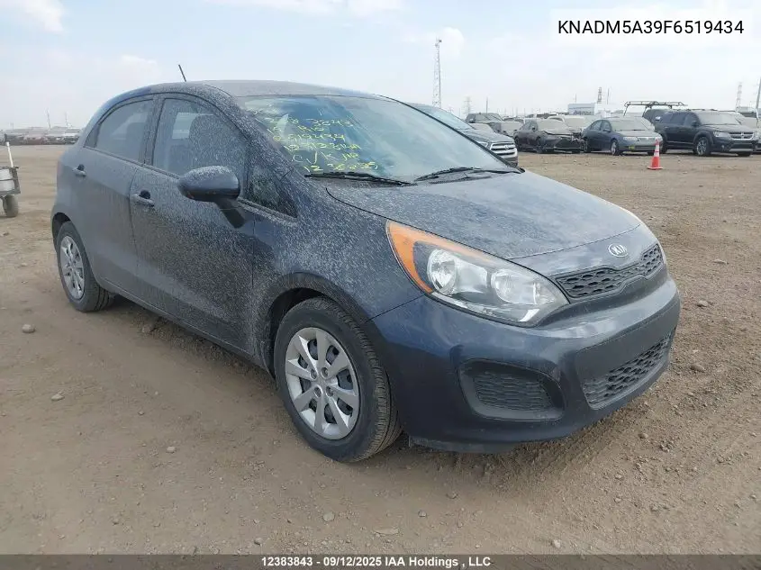 KNADM5A39F6519434 2015 Kia Rio Ex/Lx/Lx+/Sx