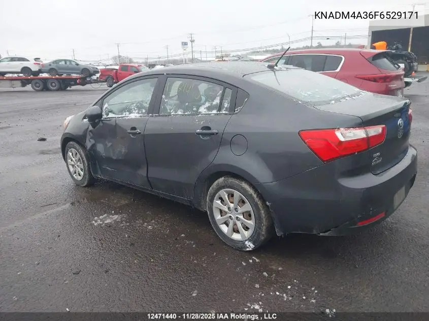 KNADM4A36F6529171 2015 Kia Rio Ex/Ex+/Lx/Lx+/Sx