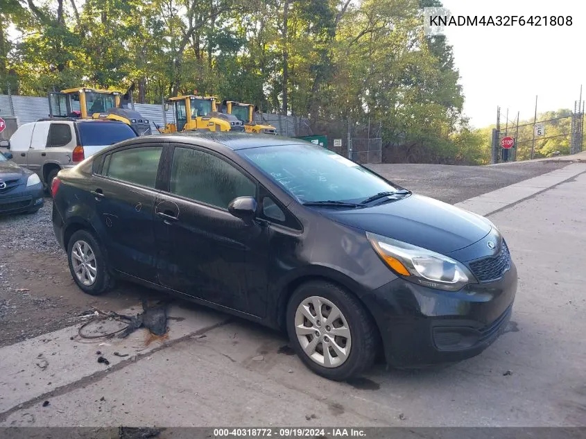 KNADM4A32F6421808 2015 Kia Rio Lx