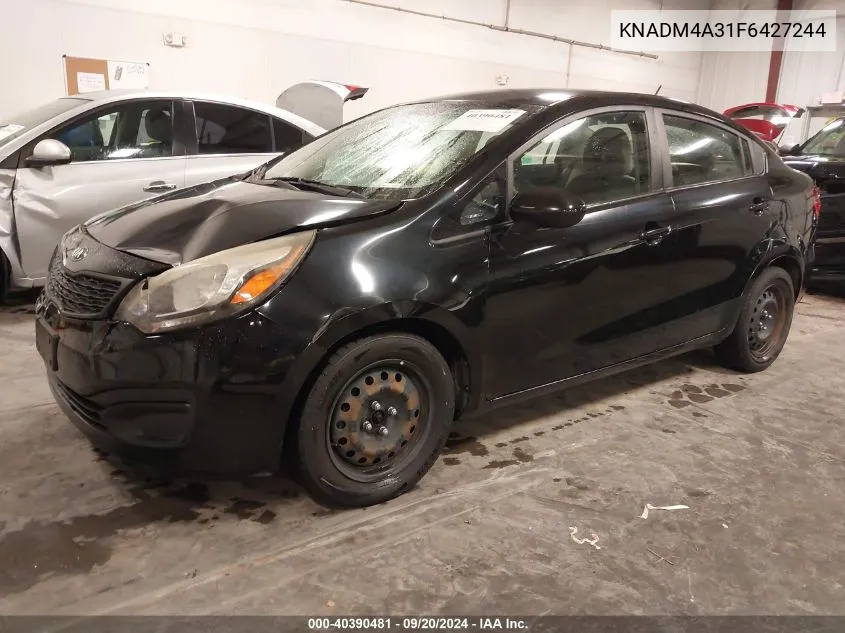 KNADM4A31F6427244 2015 Kia Rio Lx