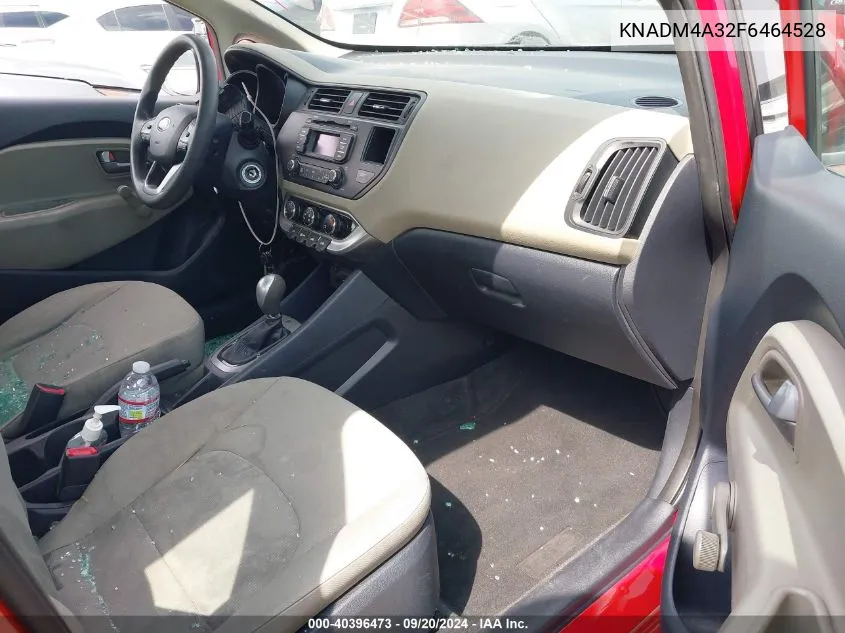 KNADM4A32F6464528 2015 Kia Rio Lx