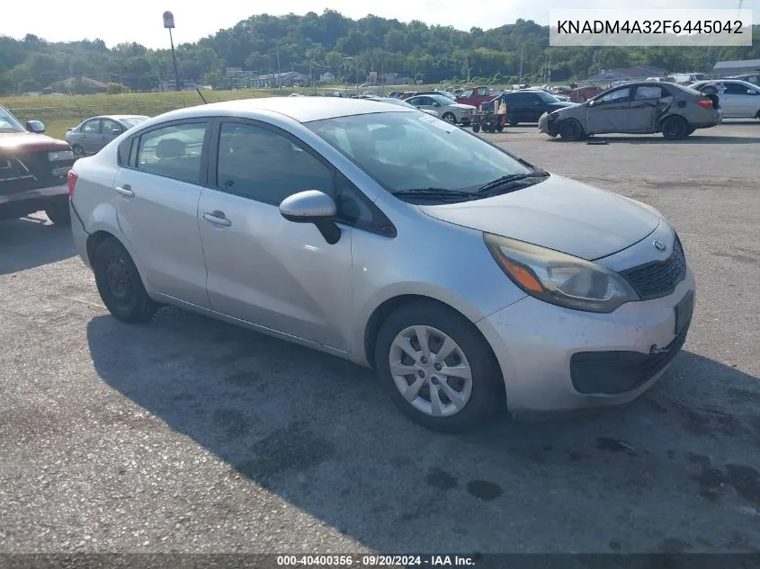 KNADM4A32F6445042 2015 Kia Rio Lx