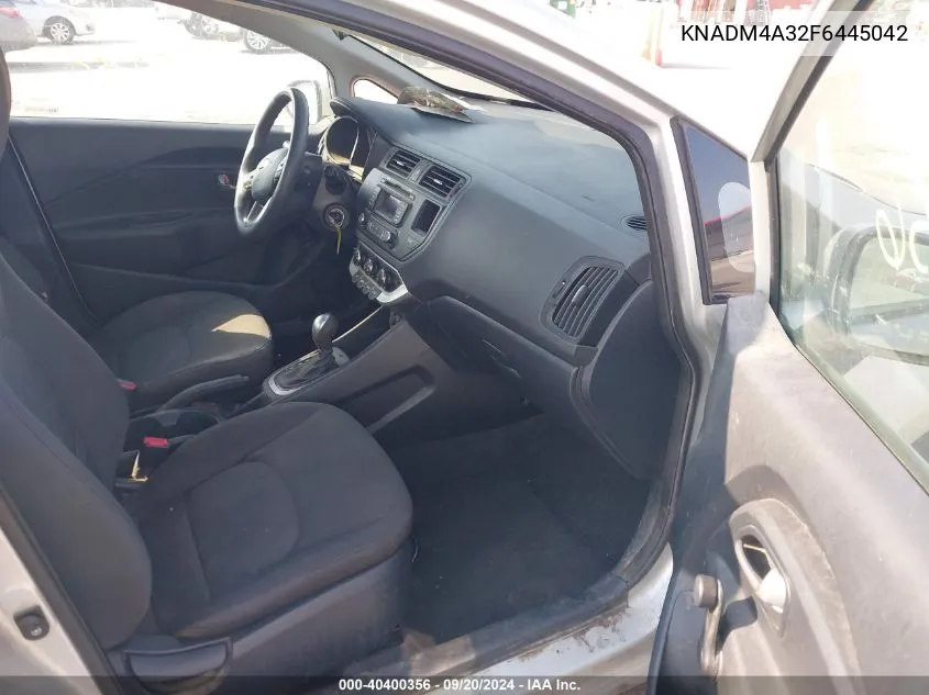 KNADM4A32F6445042 2015 Kia Rio Lx