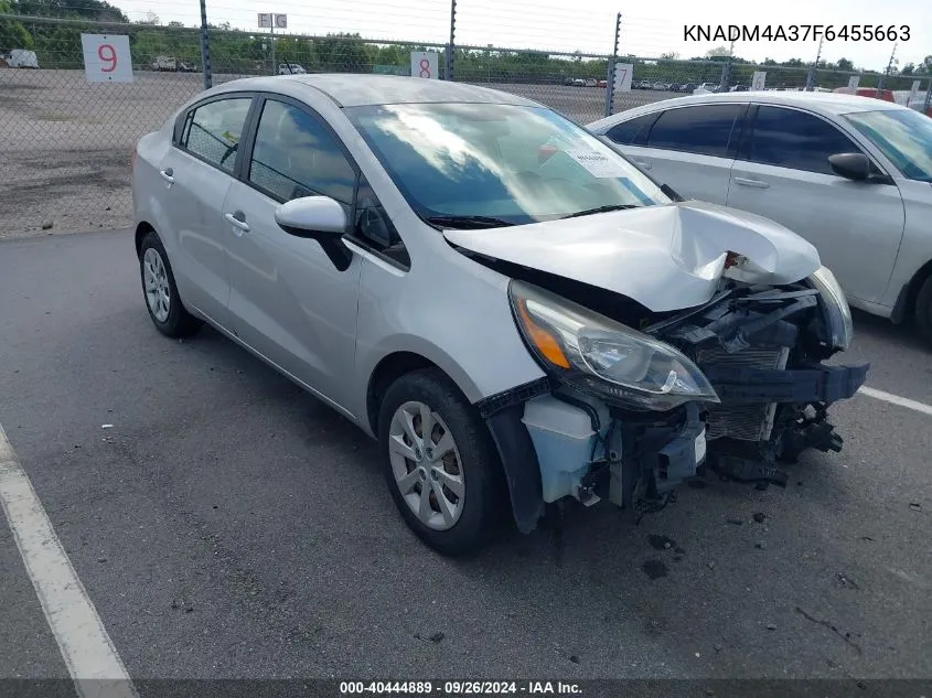 KNADM4A37F6455663 2015 Kia Rio Lx