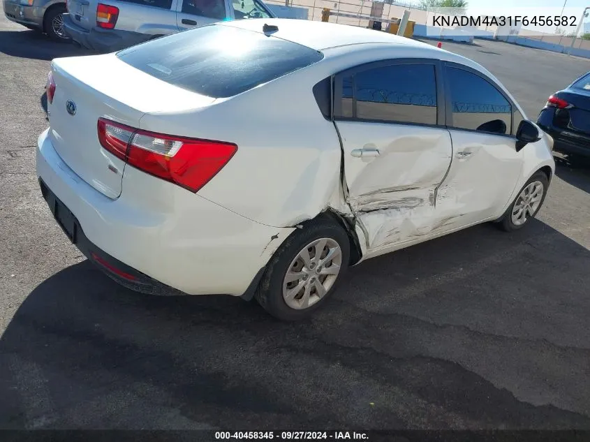 KNADM4A31F6456582 2015 Kia Rio Lx