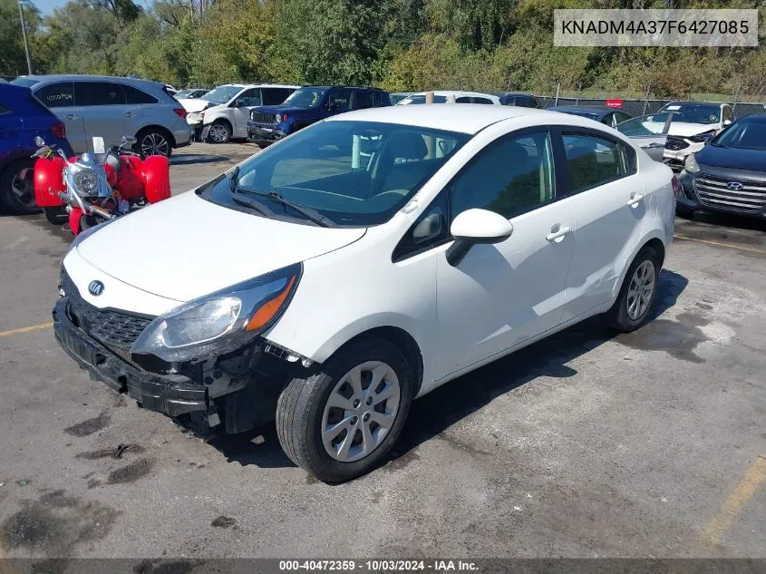 KNADM4A37F6427085 2015 Kia Rio Lx