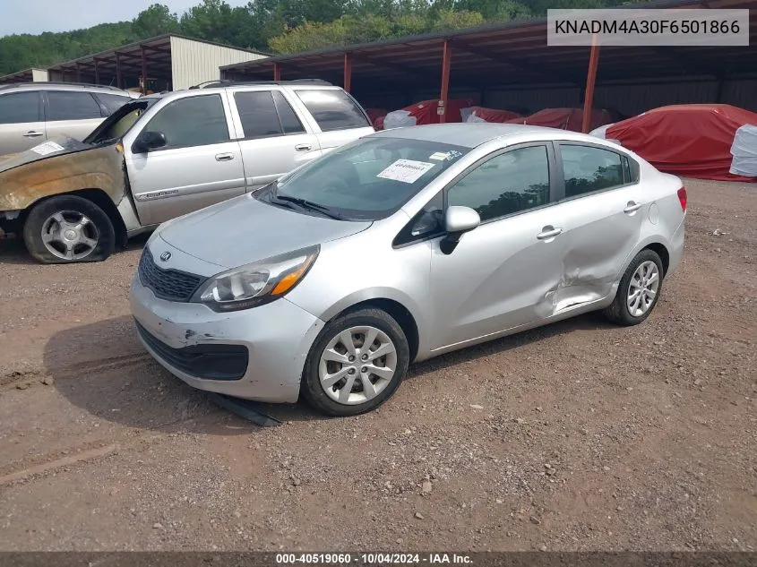 KNADM4A30F6501866 2015 Kia Rio Lx