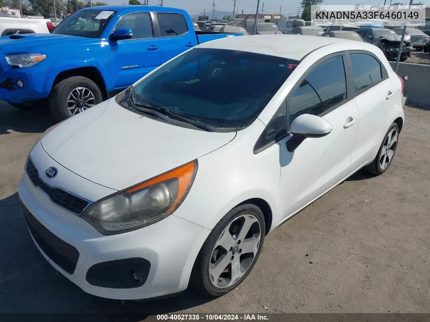 KNADN5A33F6460149 2015 Kia Rio Sx