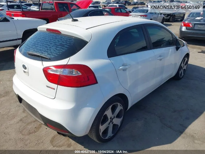 KNADN5A33F6460149 2015 Kia Rio Sx