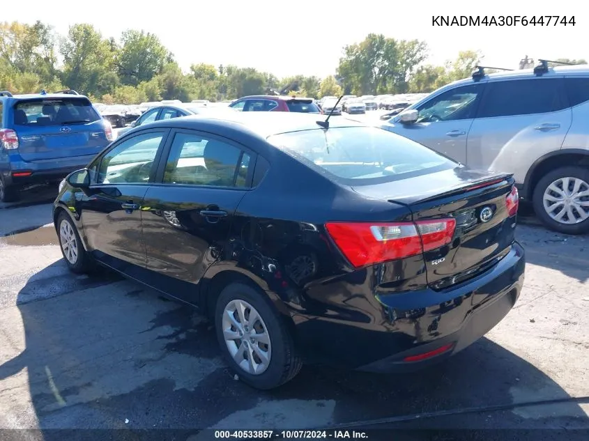 KNADM4A30F6447744 2015 Kia Rio Lx