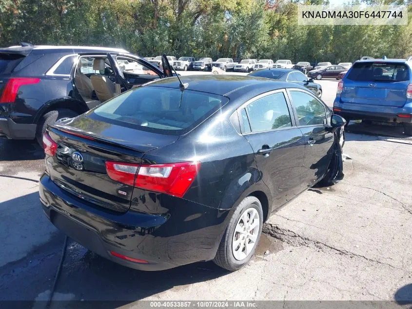 KNADM4A30F6447744 2015 Kia Rio Lx