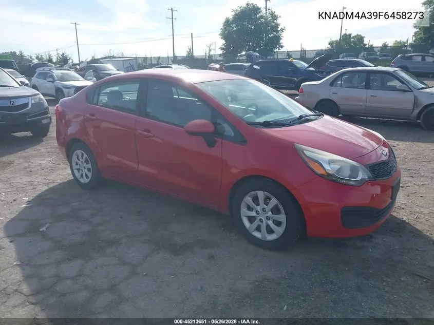 2015 Kia Rio Lx VIN: KNADM4A39F6458273 Lot: 45213651