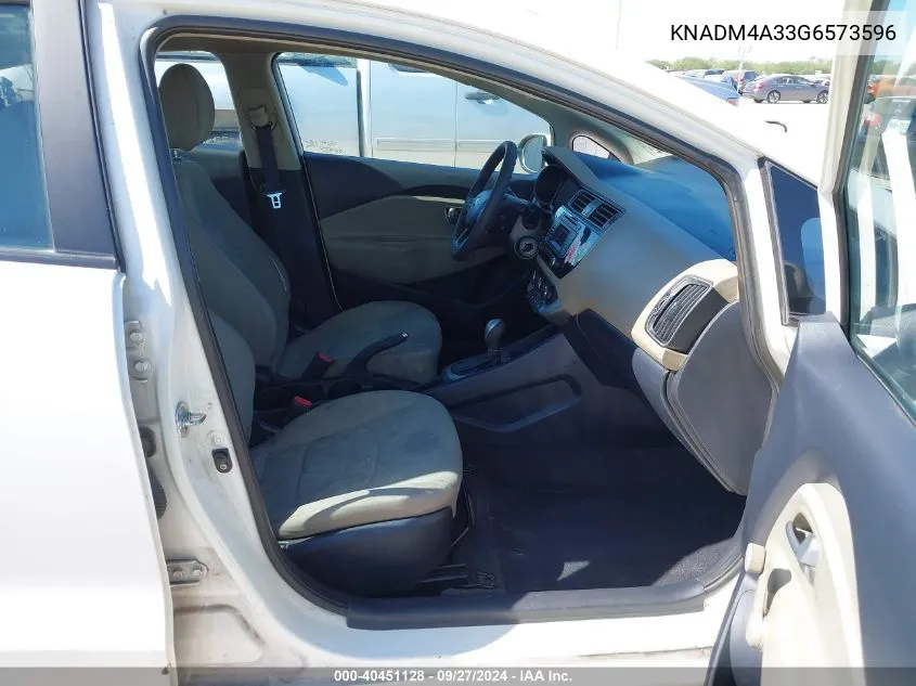 KNADM4A33G6573596 2016 Kia Rio Lx