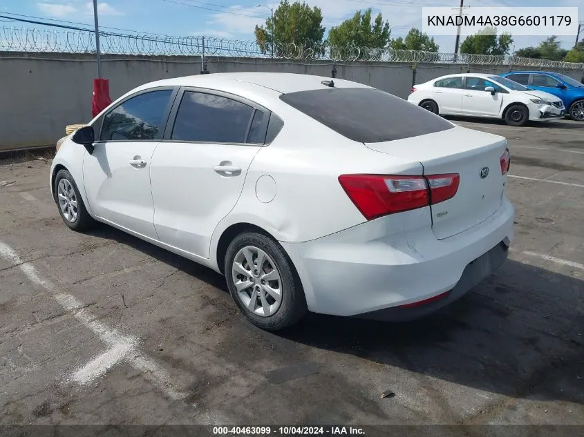 KNADM4A38G6601179 2016 Kia Rio Lx