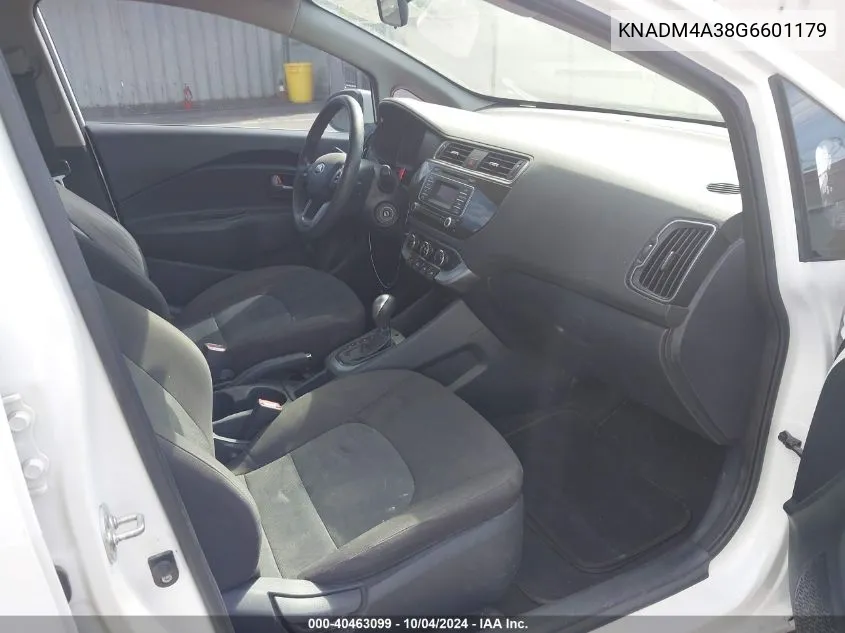 KNADM4A38G6601179 2016 Kia Rio Lx