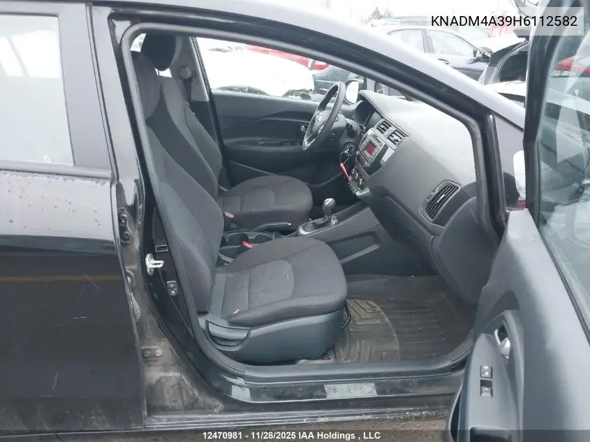 KNADM4A39H6112582 2017 Kia Rio Ex Special Edition/Ex+ W/Sunroof/Lx/Lx+/Sx/Sx W/Navigation