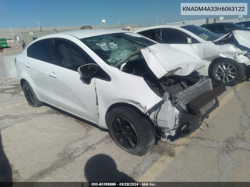 KNADM4A33H6063122 2017 Kia Rio Lx