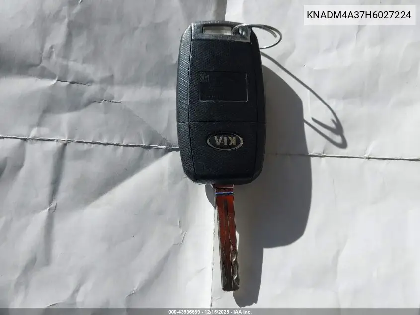 KNADM4A37H6027224 2017 Kia Rio Lx