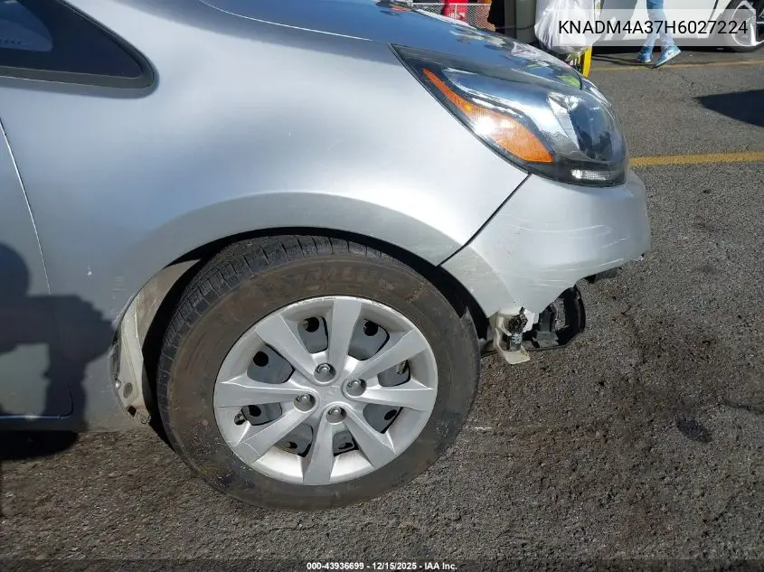KNADM4A37H6027224 2017 Kia Rio Lx