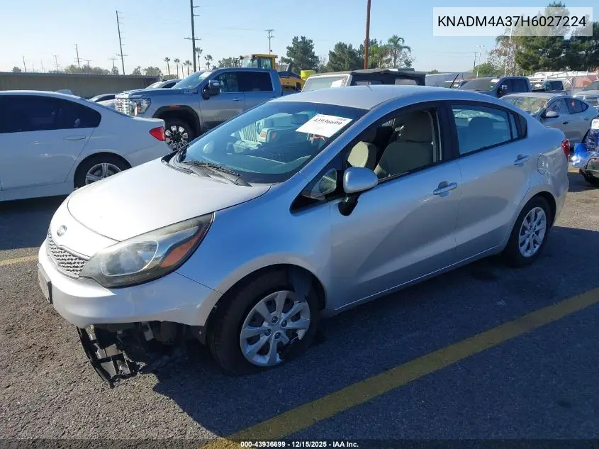 KNADM4A37H6027224 2017 Kia Rio Lx